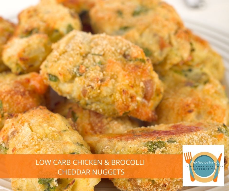 Low carb Chicken & broccoli  cheddar Nuggets